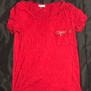 Red tee